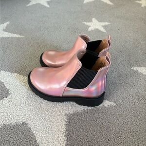 Old Navy Kids Fluorescent Pink Boots Toddler 10c